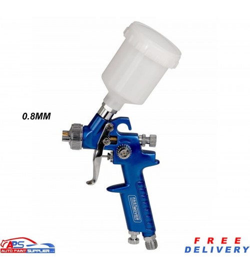 FMT3600 HVLP Gravity Spray Gun 0.8mm Nozzle – 125ml Pot